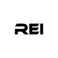 REI Letter Logo Design, Inspiration for a Unique Identity. Modern Elegance and Creative Design. Watermark Your Success with the Striking this Logo. vector