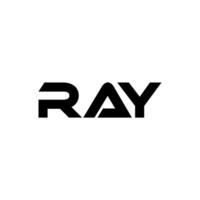 RAY Letter Logo Design, Inspiration for a Unique Identity. Modern Elegance and Creative Design. Watermark Your Success with the Striking this Logo. vector