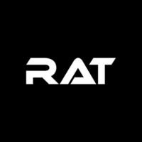 RAT Letter Logo Design, Inspiration for a Unique Identity. Modern Elegance and Creative Design. Watermark Your Success with the Striking this Logo. vector