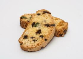 Rusks with raisins and dry fruits photo