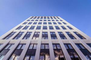 Office building shot from the bottom photo