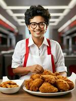 AI generated Food Advertisement Banner Ads photo