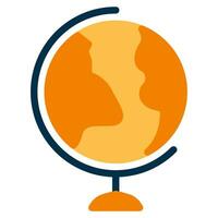 Globe icon Illustration for web, app, infographic vector