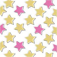 Stylish Star background pattern texture design vector