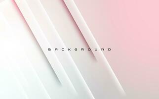White soft line futuristic abstract background design vector