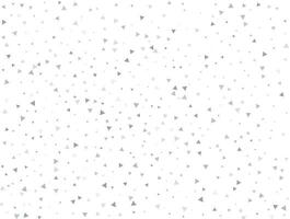 Wedding Light silver Triangular glitter confetti background. White festive texture vector