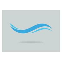 Water wave Logo vector and symbol Template