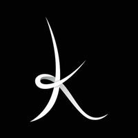 marca identidad logo k vector diseño vector ilustración