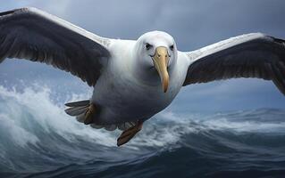 AI generated Albatross bird photo