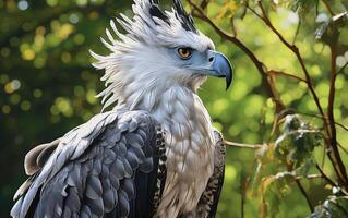 AI generated AHarpy Eagle bird photo