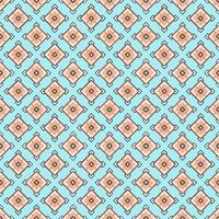 Multi color seamless abstract pattern. Background and backdrop. Multi Colored. Colorful ornamental design. Colored mosaic ornaments. Vector graphic illustration.