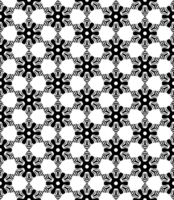 Black seamless abstract pattern. Overlay for background and backdrop. Ornamental design. PNG graphic illustration with transparent background.