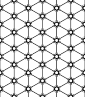 Black seamless abstract pattern. Overlay for background and backdrop. Ornamental design. PNG graphic illustration with transparent background.