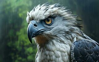 AI generated AHarpy Eagle bird photo