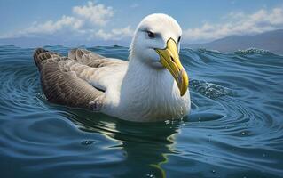 AI generated Albatross bird photo