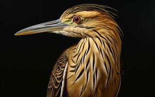 AI generated American Bittern photo