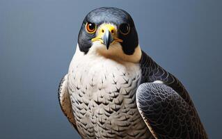 AI Generative Peregrine Falcon bird illustration photography photo