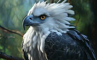 AI generated AHarpy Eagle bird photo