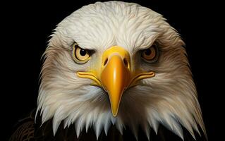 AI Generative Bald Eagle bird photography photo