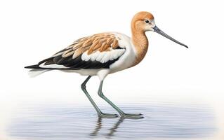 AI generated American Avocet photo