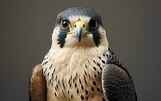 AI Generative Peregrine Falcon bird illustration photography photo