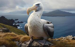 AI generated Albatross bird photo