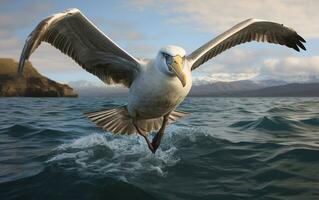 AI generated Albatross bird photo