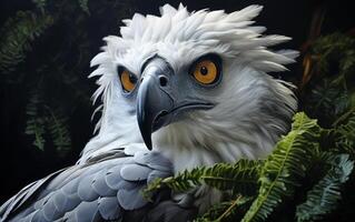 AI generated AHarpy Eagle bird photo