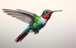 ai generativo colibrí natural animal ilustración fotografía foto