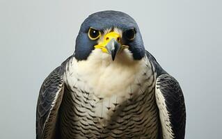 AI Generative Peregrine Falcon bird illustration photography photo