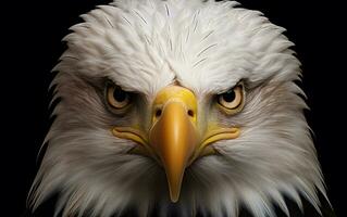 AI Generative Bald Eagle bird photography photo