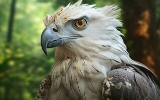 AI generated AHarpy Eagle bird photo