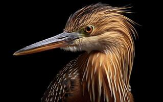 AI generated American Bittern photo