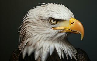 AI Generative Bald Eagle bird photography photo