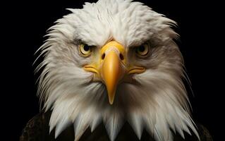 AI Generative Bald Eagle bird photography photo