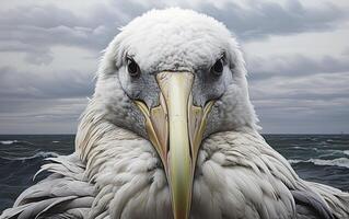 AI generated Albatross bird photo