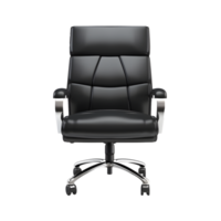 Black office chair PNG