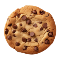 AI generated Cookies with chocolate chips clip art png