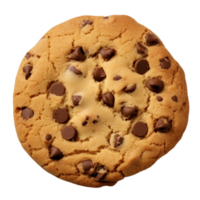 AI generated Cookies with chocolate chips clip art png