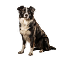AI generated Dog standing clip art png