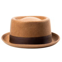 AI generated Fedora hat for man clip art png