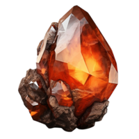 AI generated Magical stone clip art png