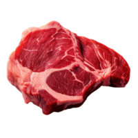 AI generated Raw beef stake clip art png