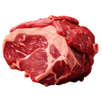 AI generated Raw beef stake clip art png