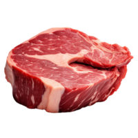 AI generated Raw beef stake clip art png