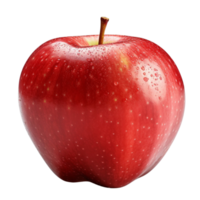 AI generated Red apple clip art png