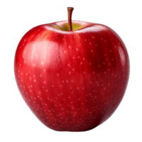 AI generated Red apple clip art png