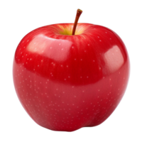 AI generated Red apple clip art png