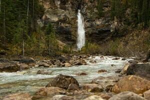 Aerial View of the beautiful Laughing falls photo