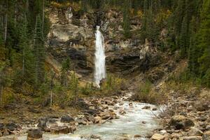 Aerial View of the beautiful Laughing falls photo